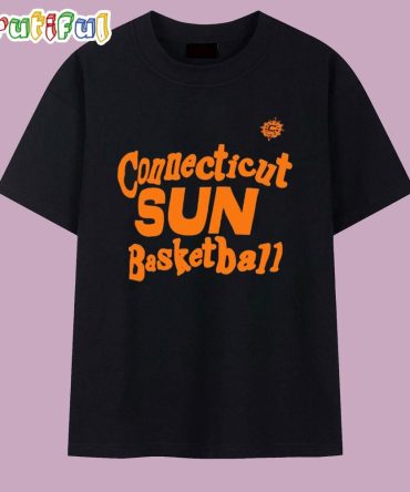 Connecticut Sun Basketball Wordmark T Shirt