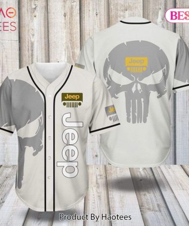 Jeep Baseball Jersey – Stylish Skull Graphic, Premium Quality, Limited Edition