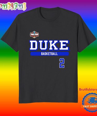 Cooper Flagg Duke Blue Devils Final Four Number And Name T Shirt