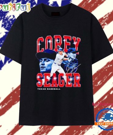 Corey Seager Triple Player Signature Texas Rangers T Shirt
