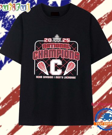 Cornell Big Red 2025 Men’S Lacrosse National Champions Retro T Shirt