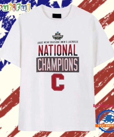 Cornell Big Red 2025 Ncaa Men’S Lacrosse National Champions Logo T Shirt