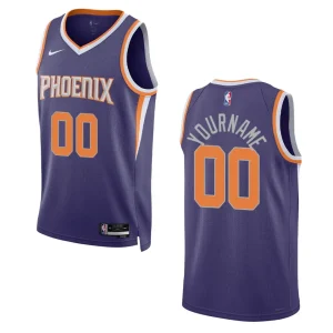 Phoenix Suns Custom 2022-23 Icon Edition Purple Swingman Jersey - Alzaintravels