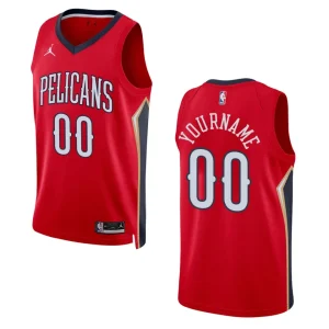 Custom Statement Edition New Orleans Pelicans 2022-23 Red Swingman Jersey - Alzaintravels