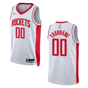 Houston Rockets Custom 2022-23 Association Edition White Swingman Jersey - Alzaintravels