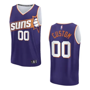 Custom Statement Edition Phoenix Suns 2023-24 Purple Fastbreak Replica Jersey - Alzaintravels