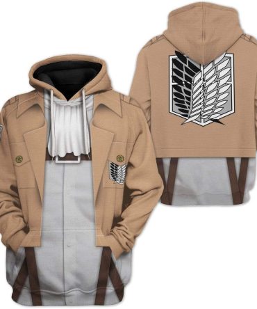 Attack On Titan Shirt Attack On Titan Uniform Costume Hoodie Attack On Titan Hoodie
