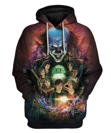 Hoodie It Pennywise The Loser Club Hoodie Pennywise Hoodie