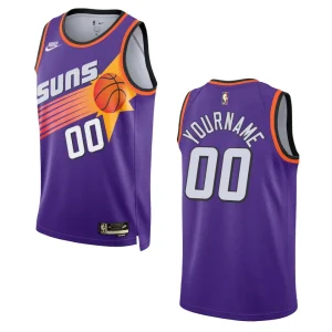 Phoenix Suns Custom Purple Swingman 2022-23 Classic Edition Jersey - Alzaintravels