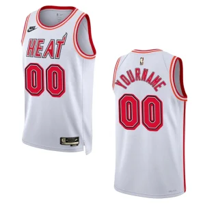 Miami Heat 2022-23 Classic Edition Custom White Jersey 35th Anniversary - Alzaintravels