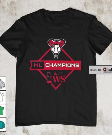 Arizona Diamondbacks 2023 National League Champions Diamond Icon Shirt