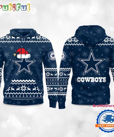 Dallas Cowboys 2025 Reindeer Football Christmas New Hoodie Shirt