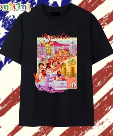 Dallas Mavericks Team Mexico City Nov 1 2025 T Shirt