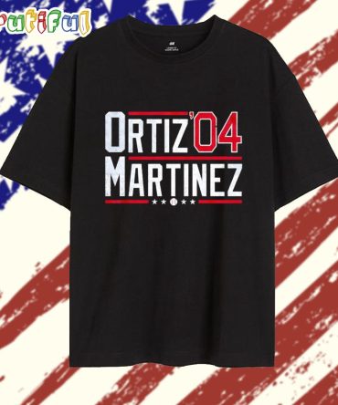 David Ortiz And Pedro Martinez ’04 Boston Red Sox T Shirt