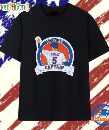 David Wright Captain Ny Mets T Shirt
