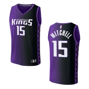 Davion Mitchell Statement Edition Sacramento Kings 2023-24 Purple Fastbreak Replica Jersey - Alzaintravels