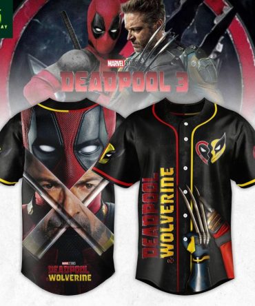 Deadpool & Wolverine Baseball Jersey – Limited Edition Fan Apparel For Movie Lovers