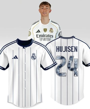 Limited Edition Real Madrid Soccer Jersey - Custom Design #24 - Authentic Adidas Quality