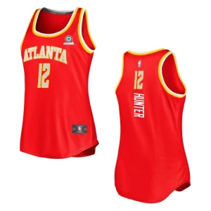Atlanta Hawks De'Andre Hunter Women's Icon Edition Fast Break Jersey Red - Alzaintravels