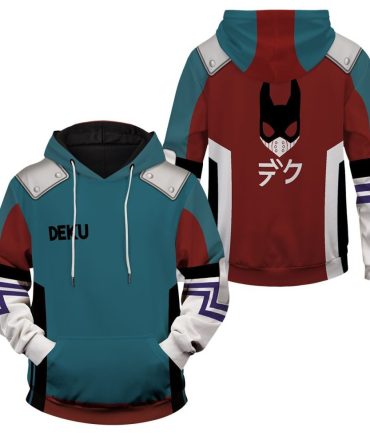 Mha Hoodie Boku No Hero Academia Deku Katsuki Suit Hoodie