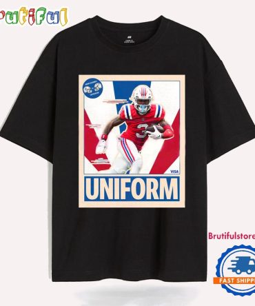 Demario Douglas 3 New England Patriots T Shirt