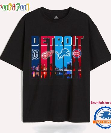 Detroit Sports My City My Team 2025 T Shirt