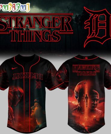 Stranger Things Hawkins Tigers Baseball Jersey - Unique Fan Apparel, Unisex Design