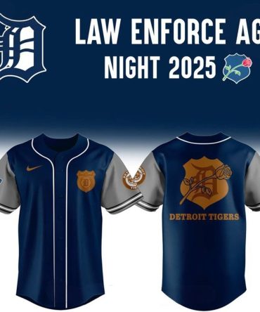 Detroit Tigers 2025 Law Enforcement Night Jersey - Honor & Style Combined