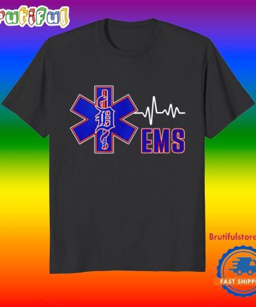 Detroit Tigers National Ems Week T Shirt