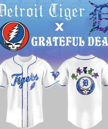 Exclusive Detroit Tigers X Grateful Dead Jersey – Limited Edition Fan Gear