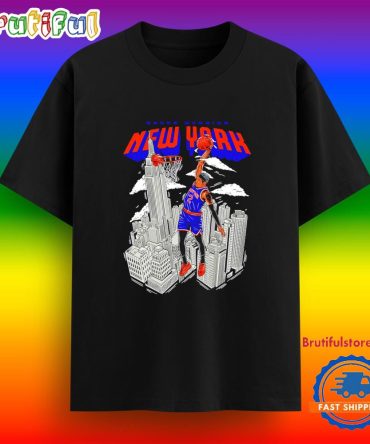 Deuce Mcbride New York Knicks Jump Shot Skyline Shirt