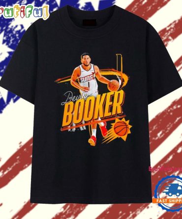 Devin Booker #1 Phoenix Suns Basketball Player T Shirt