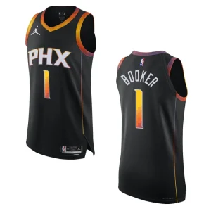 Phoenix Suns Devin Booker 2022-23 Statement Edition Black Jersey - Alzaintravels