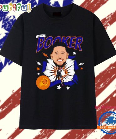 Devin Booker Phoenix Suns Caricature T Shirt