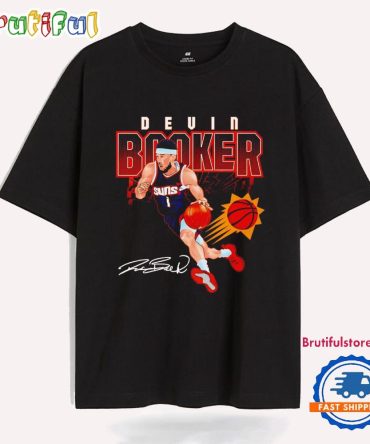Devin Booker Post Moves Shattered Phoenix Suns Signature T Shirt