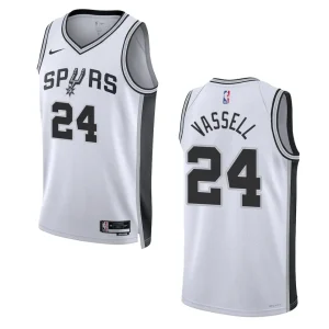 Devin Vassell Association Edition San Antonio Spurs 2022-23 White Swingman Jersey - Alzaintravels