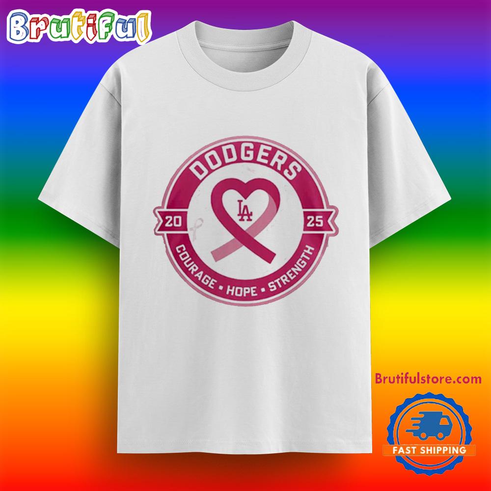 Dodgers Breast Cancer Awareness Night 2025 Shirt
