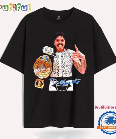 Dominik Mysterio Wwe Intercontinental Championship Signature T Shirt