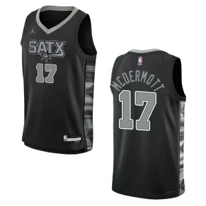 2022-23 San Antonio Spurs Youth Statement Edition Doug McDermott Black Jersey - Alzaintravels