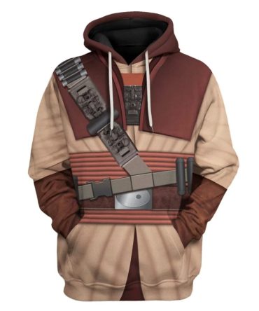 Star Wars Hoodie Boushh Costume Star Wars Cosplay T-Shirt Colorful Unisex Adults