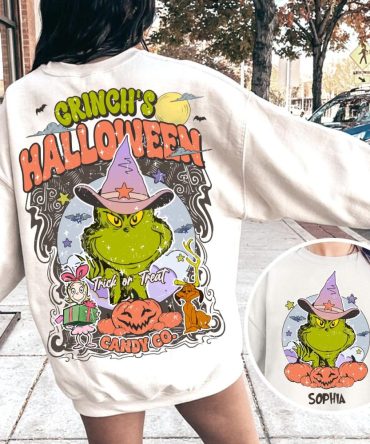 Happy Halloween - Personalized Stole Christmas All Over Shirt