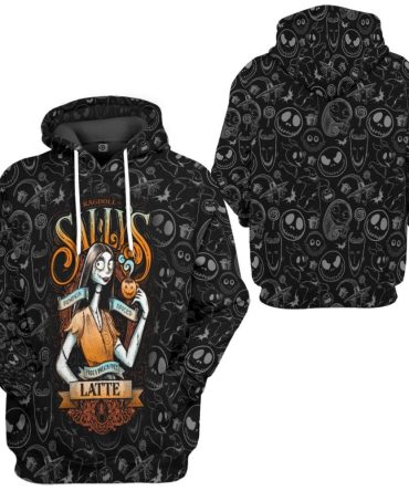 Tnbc Shirt Pumpkin Spiced Latte Sally Black Hoodie Tnbc Hoodie