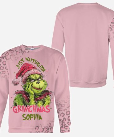 Waiting For Christmas - Personalized Stole Christmas All Over Shirt