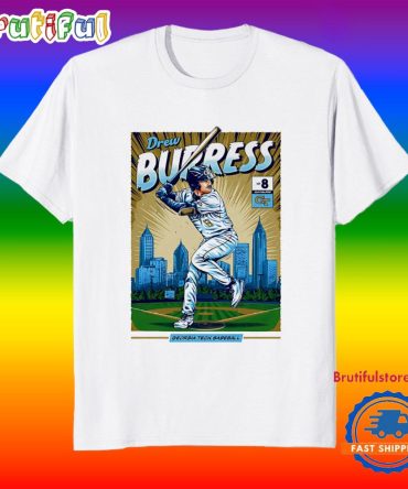 Drew Burress Georgia Tech Yellow Jackets Comic T Shirt