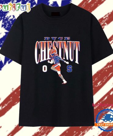 Duce Chestnut Syracuse Orange Illustrated T Shirt