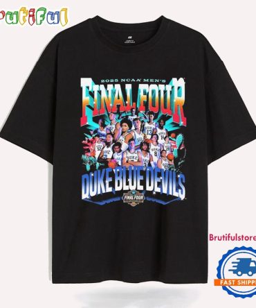 Duke Blue Devils 2025 Ncaa Division Ii Men’S Basketball Championship Final Four T-Shirt