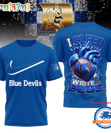 Duke Blue Devils 2025 Ncaa I Bleed Unisex 3D Shirt