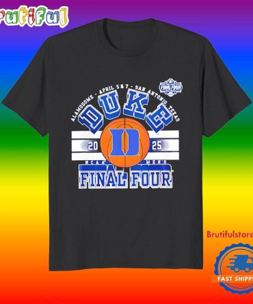 Duke Blue Devils Final Four 2025 Ncaa Men’S Alamodome T Shirt