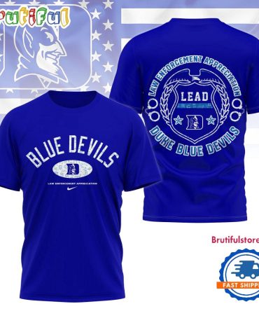 Duke Blue Devils Ncaa Law Appreciation Month Unisex 3D Shirt