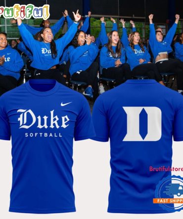 Duke Blue Devils Softball 2025 New Uniform T Shirt